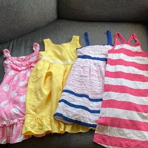 Lot of four size 5 Spring Dresses